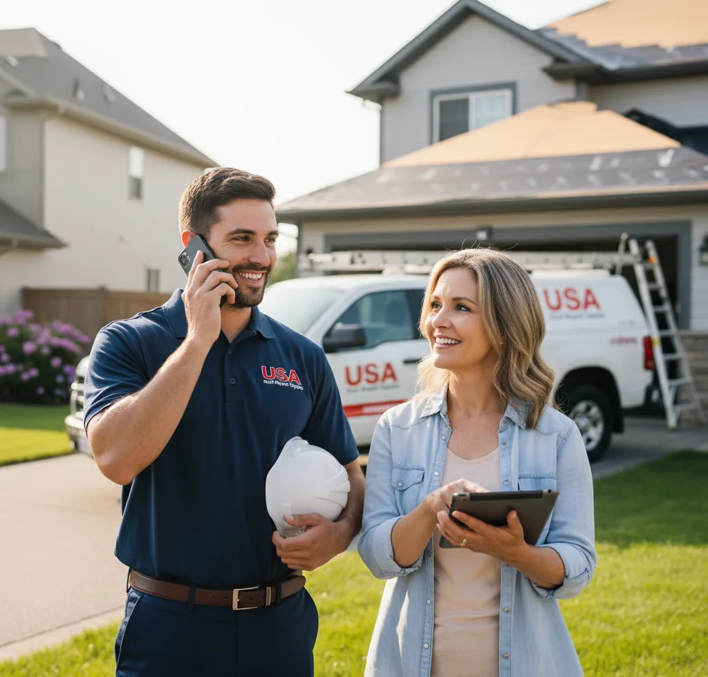 USA Roof Repair Experts customer support in Eldora